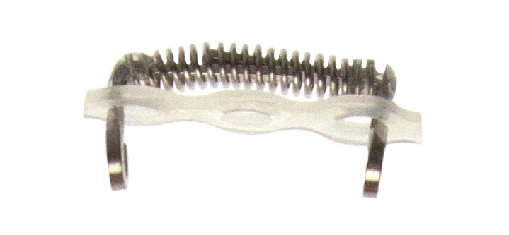 Huckepackfeder Einzelbox F1, transparent